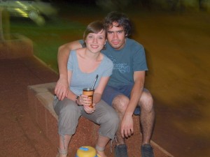abendliches terere trinken mit nestor